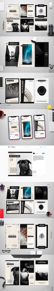 Photography Social media Pack Templates