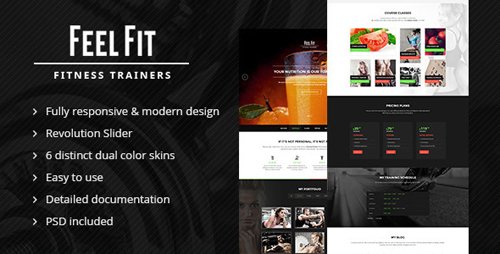 ThemeForest - Personal Trainer - One Page HTML5 Template (Update 30 June 15) - 7992614