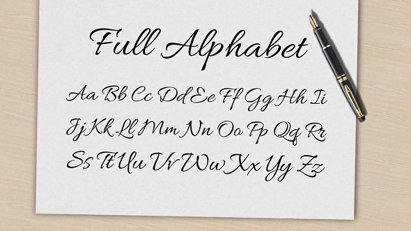 Ash Tree Animated Font - After Effects Templates