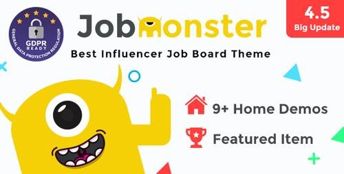 ThemeForest - Jobmonster v4.5.1.5 - Job Board WordPress Theme - 10965446