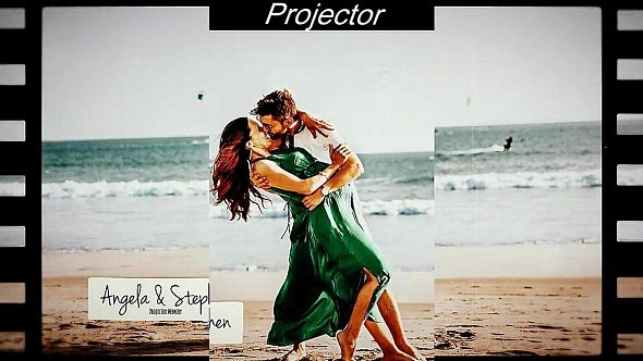Projector Memory Slideshow - Premiere Pro Templates